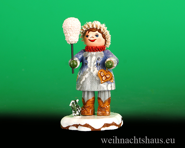 Winterkinder Hubrig Neuheit 2025 Zuckerwatte Winterfigur Erzgebirge Neu